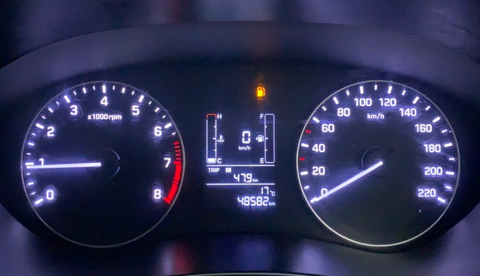 2018 Hyundai Elite i20 SPORTZ 1.2, Petrol, Manual, 48,582 km, Odometer View