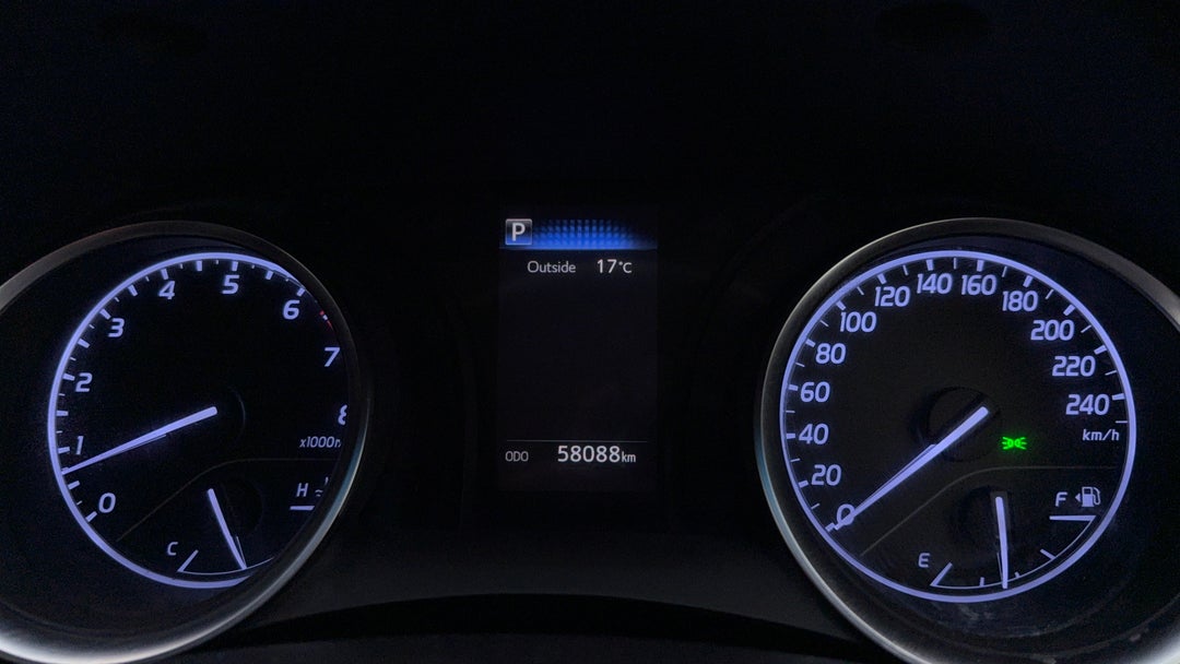 2018 Toyota Camry Ascent, Automatic, 58088 km, Odometer View