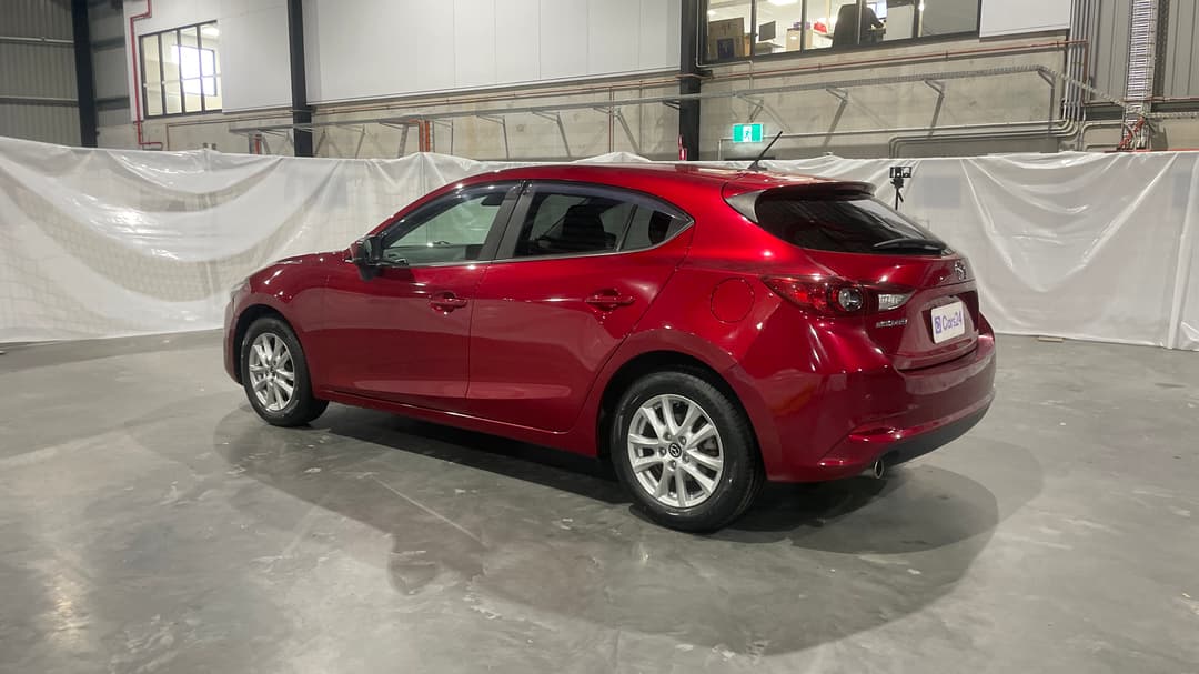 2017 Mazda Mazda3 Maxx, Automatic, 75114 km, Left Back Diagonal (45- Degree) View