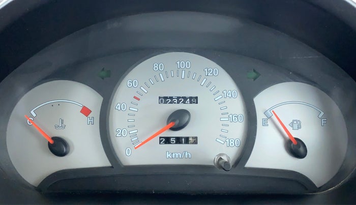 2014 Hyundai Santro Xing GLS, Petrol, Manual, 23,383 km, Odometer Image