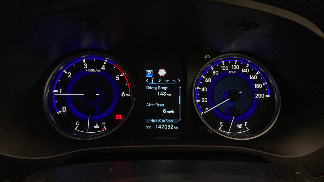 2019 Toyota Hilux Sr Hi-rider, Automatic, 147032 km, Odometer View