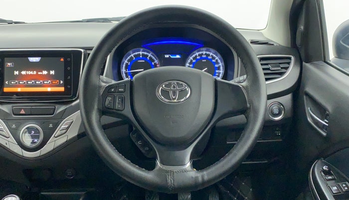 2021 Toyota Glanza G MT PETROL, Petrol, Manual, 16,636 km, Steering Wheel Close Up