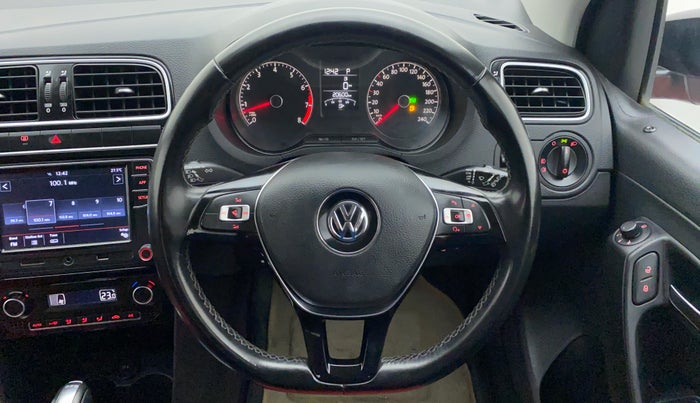 2017 Volkswagen Polo GT TSI 1.2 PETROL AT, Petrol, Automatic, 20,905 km, Steering Wheel Close Up