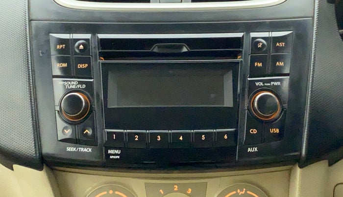 2015 Maruti Swift Dzire VXI, Petrol, Manual, 36,888 km, Infotainment system - Music system not functional