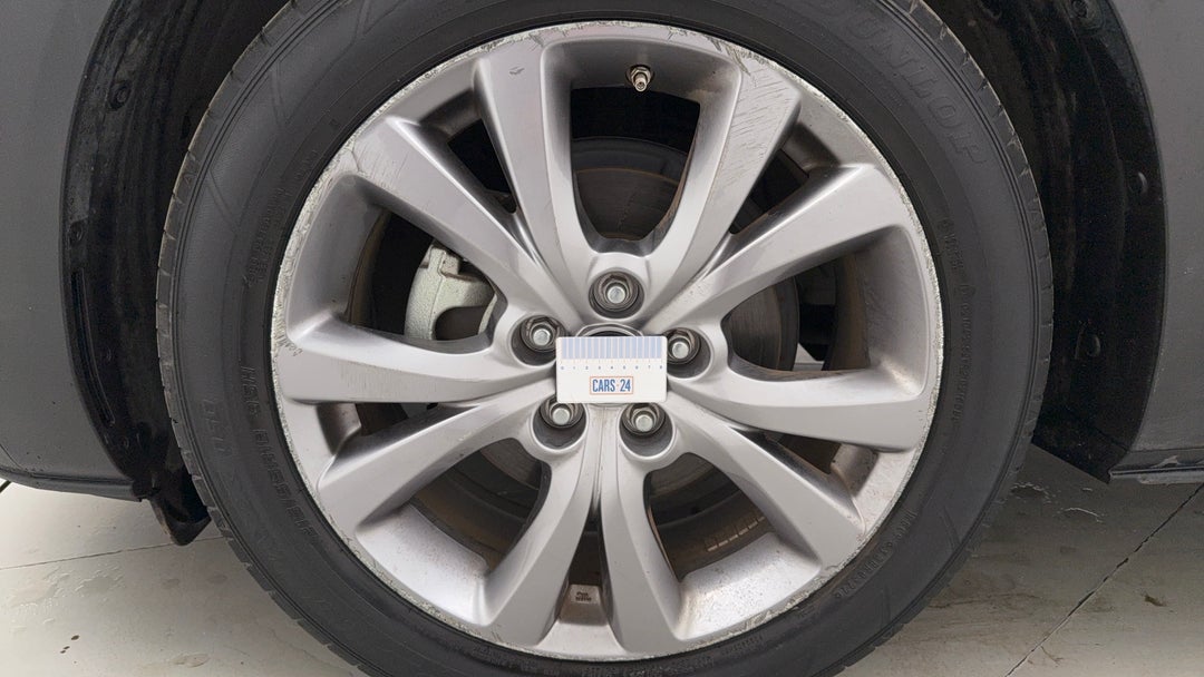 Wheels Rim Front LHS Gutter Rash