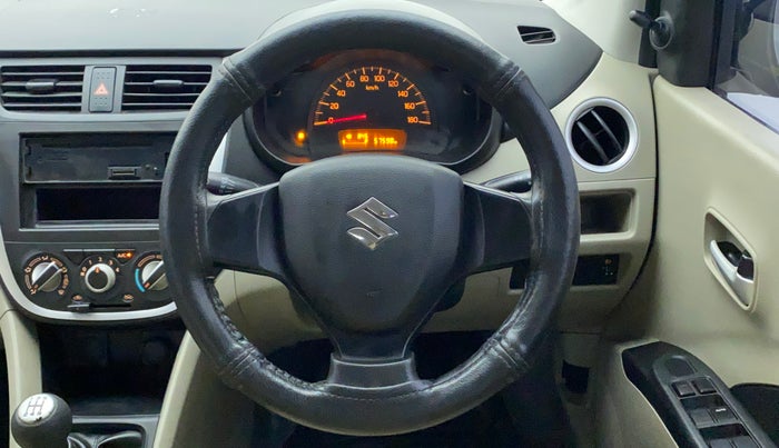2014 Maruti Celerio VXI, Petrol, Manual, 57,598 km, Steering Wheel Close Up