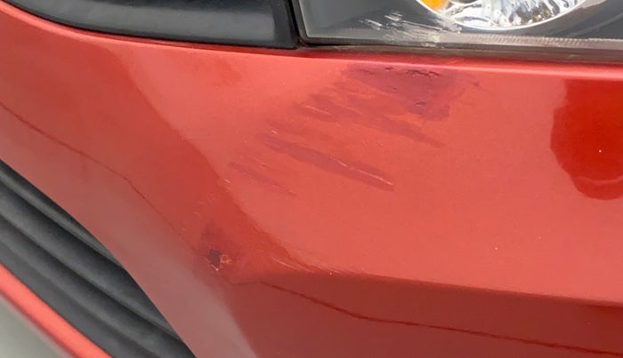 2014 Maruti Celerio VXI, Petrol, Manual, 57,598 km, Front bumper - Minor scratches