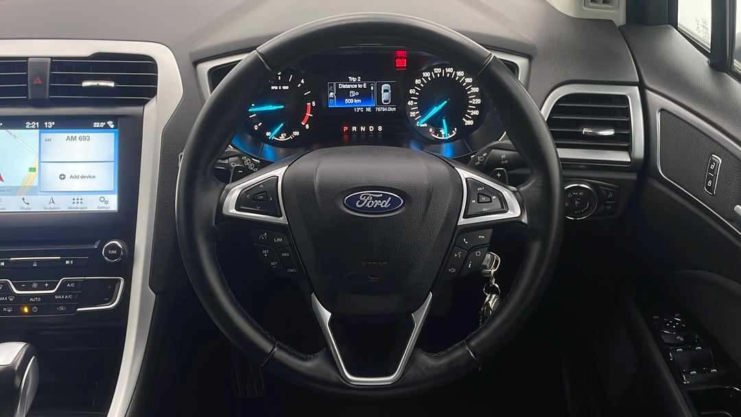 Steering Wheel Close-up