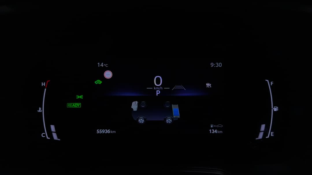 2023 Toyota Corolla Ascent Sport Hybrid, Automatic, 55917 km, Odometer View