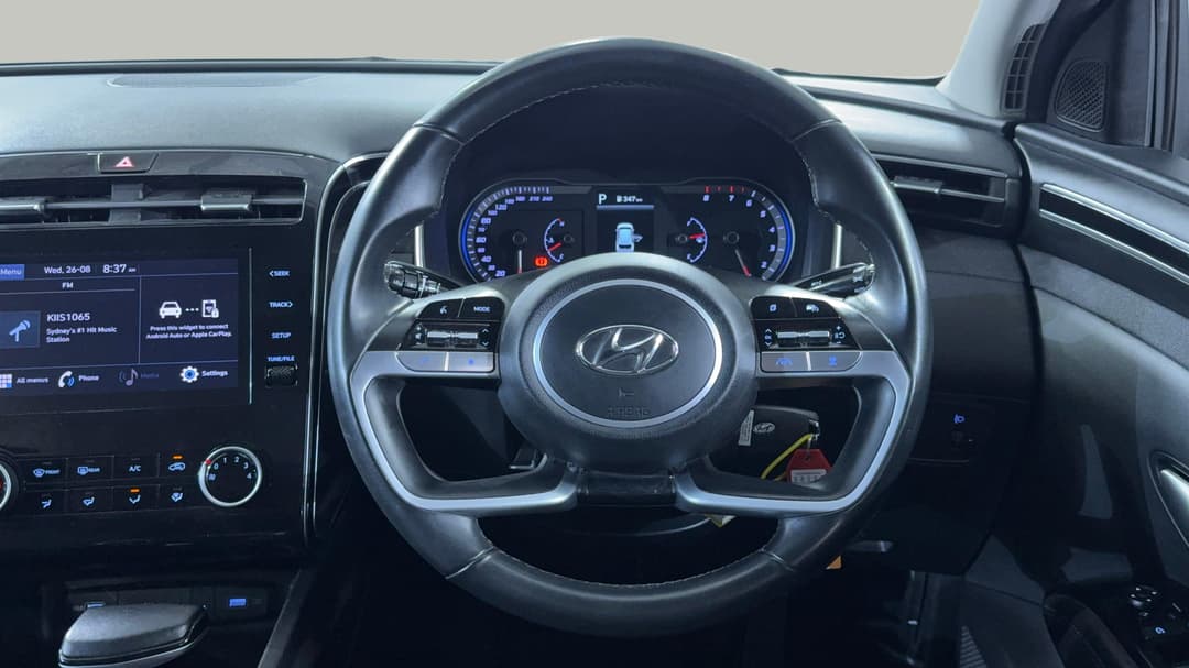 Steering Wheel Close-up