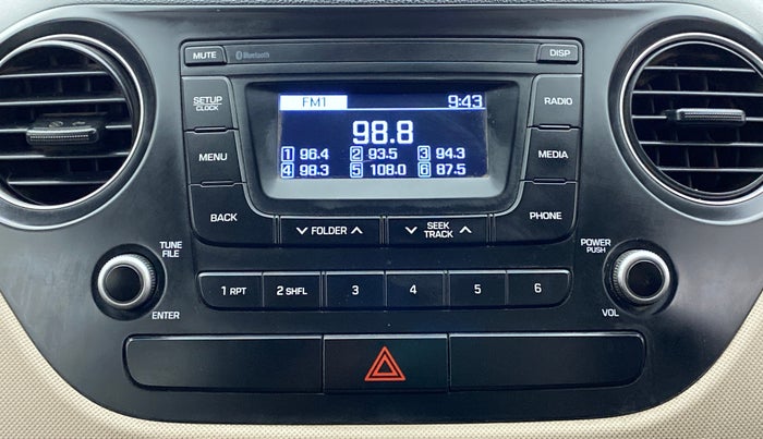 2019 Hyundai Grand i10 MAGNA 1.2 KAPPA VTVT, Petrol, Manual, 93,449 km, Infotainment System