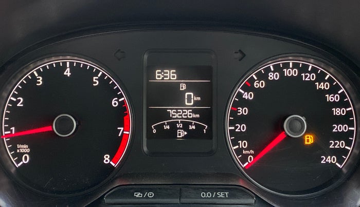2014 Volkswagen Polo HIGHLINE1.2L PETROL, Petrol, Manual, 75,226 km, Odometer Image
