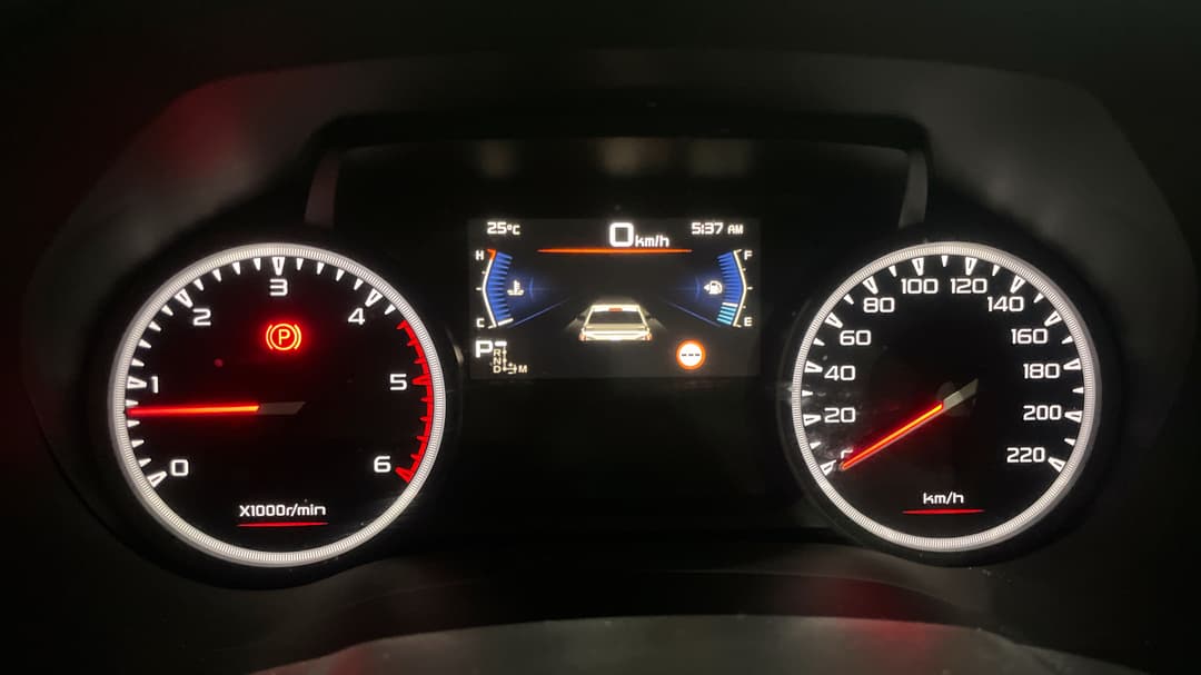 2023 Isuzu D-MAX Sx (4x2) High-ride, Automatic, 38456 km, Odometer View