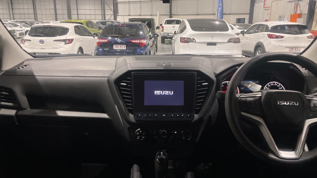 2023 Isuzu D-MAX Sx (4x2) High-ride, Automatic, 38479 km, Dashboard View