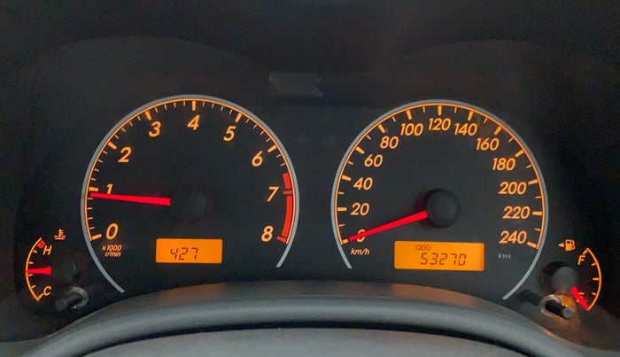 2014 Toyota Corolla Altis J S, Petrol, Manual, 53,613 km, Odometer Image