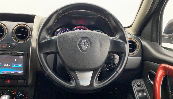 2018 Renault Duster RXS CVT, Petrol, Automatic, 60,390 km, Steering Wheel Close Up