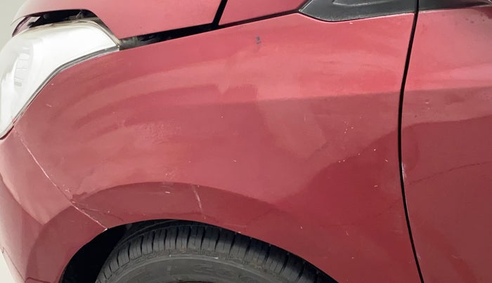 2015 Hyundai Grand i10 SPORTZ 1.2 KAPPA VTVT, Petrol, Manual, 56,871 km, Left fender - Slightly dented