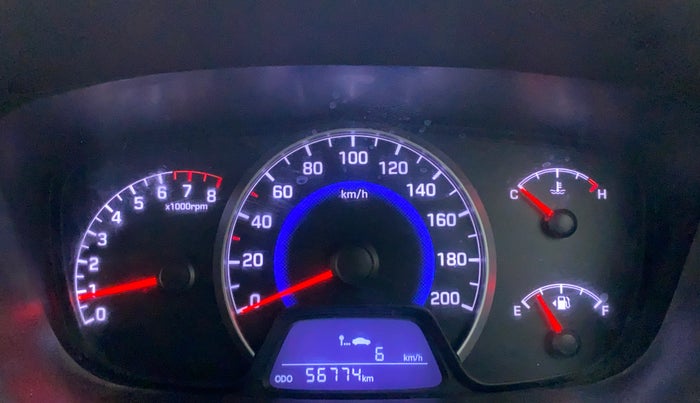 2015 Hyundai Grand i10 SPORTZ 1.2 KAPPA VTVT, Petrol, Manual, 56,871 km, Odometer Image