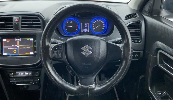 2019 Maruti Vitara Brezza ZDI+ DUAL TONE AMT, Diesel, Automatic, 48,487 km, Steering Wheel Close Up