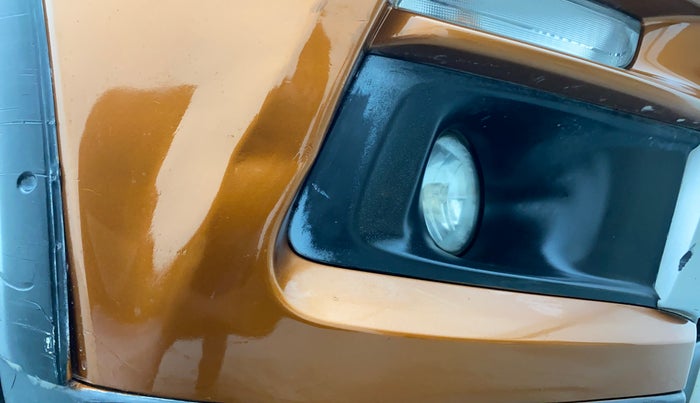 2019 Maruti Vitara Brezza ZDI+ DUAL TONE AMT, Diesel, Automatic, 48,487 km, Front bumper - Slightly dented