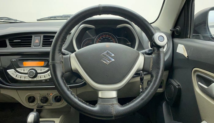2015 Maruti Alto K10 VXI AMT, Petrol, Automatic, 34,918 km, Steering Wheel Close Up