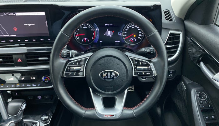 2020 KIA SELTOS GTX PLUS DCT 1.4 PETROL, Petrol, Automatic, 55,875 km, Steering Wheel Close Up