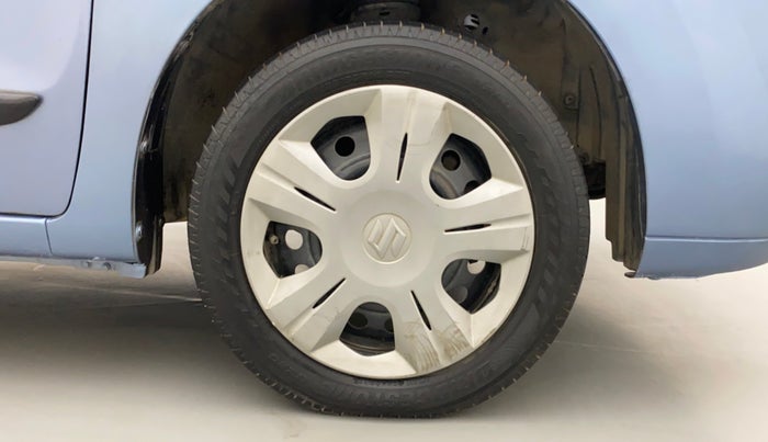 2011 Maruti Wagon R 1.0 VXI, Petrol, Manual, 86,076 km, Right Front Wheel