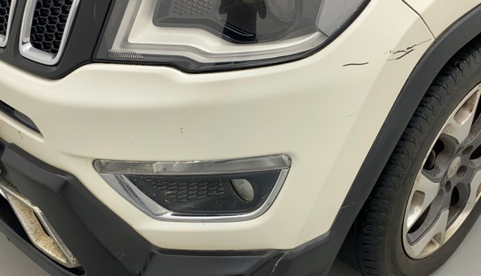 2019 Jeep Compass LIMITED PLUS PETROL AT, Petrol, Automatic, 39,592 km, Front bumper - Minor scratches