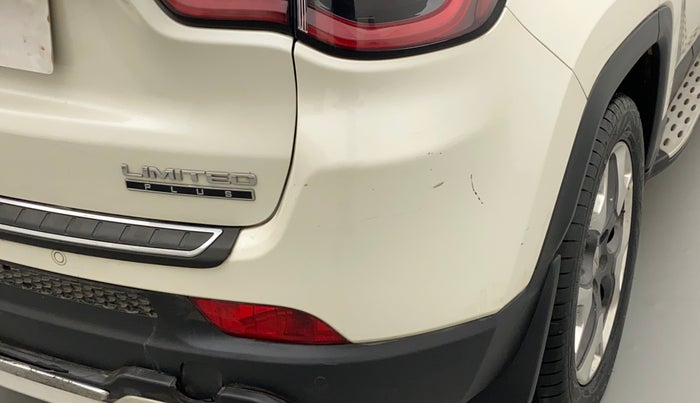 2019 Jeep Compass LIMITED PLUS PETROL AT, Petrol, Automatic, 39,592 km, Rear bumper - Minor scratches