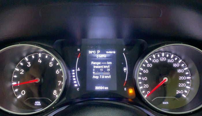 2019 Jeep Compass LIMITED PLUS PETROL AT, Petrol, Automatic, 39,592 km, Odometer Image