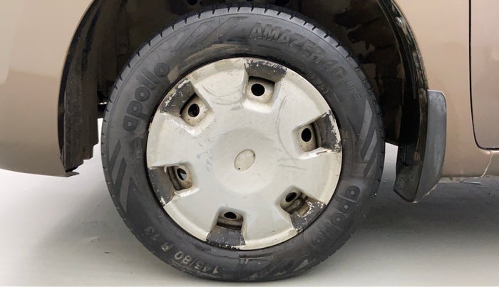 2013 Maruti Wagon R 1.0 LXI CNG, CNG, Manual, 70,382 km, Left Front Wheel