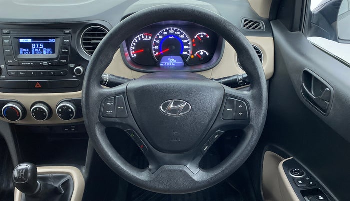2019 Hyundai Grand i10 MAGNA 1.2 KAPPA VTVT, Petrol, Manual, 21,104 km, Steering Wheel Close Up
