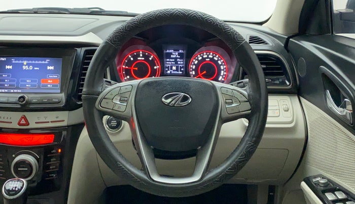 2019 Mahindra XUV300 W8(O), Diesel, Manual, 84,472 km, Steering Wheel Close Up