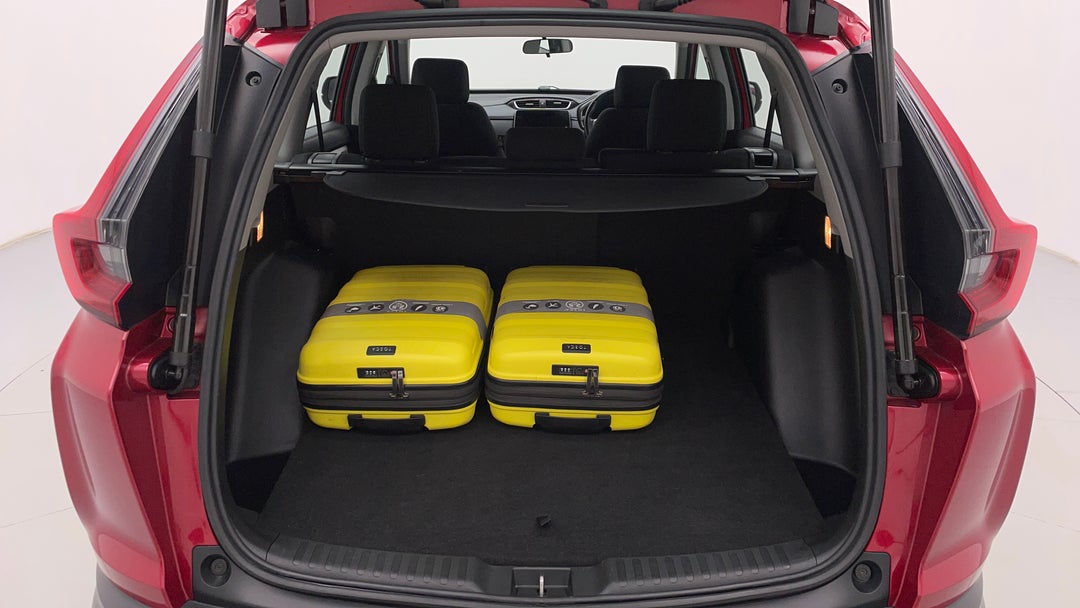 Boot Inside View with Luggage