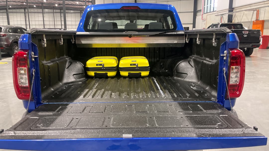 2022 LDV T60 Max Pro (4x4), Automatic, 58961 km, Boot Inside View with Luggage