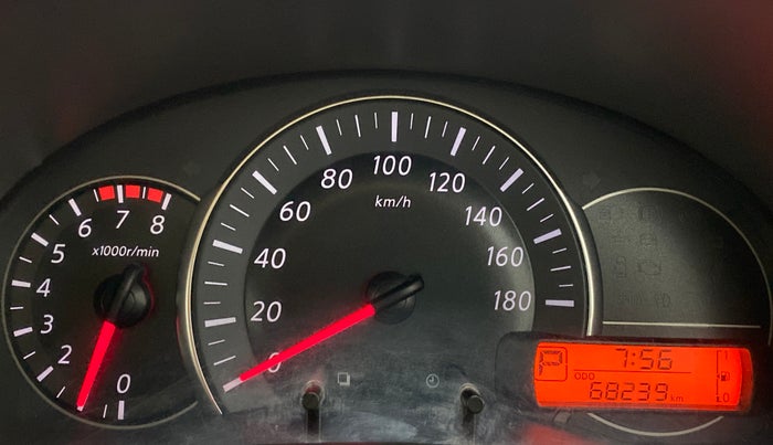 2014 Nissan Micra XV CVT, Petrol, Automatic, 68,289 km, Odometer Image