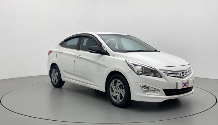 2016 Hyundai Verna FLUIDIC 1.6 CRDI S 4S, Diesel, Manual, 92,441 km, Right Front Diagonal