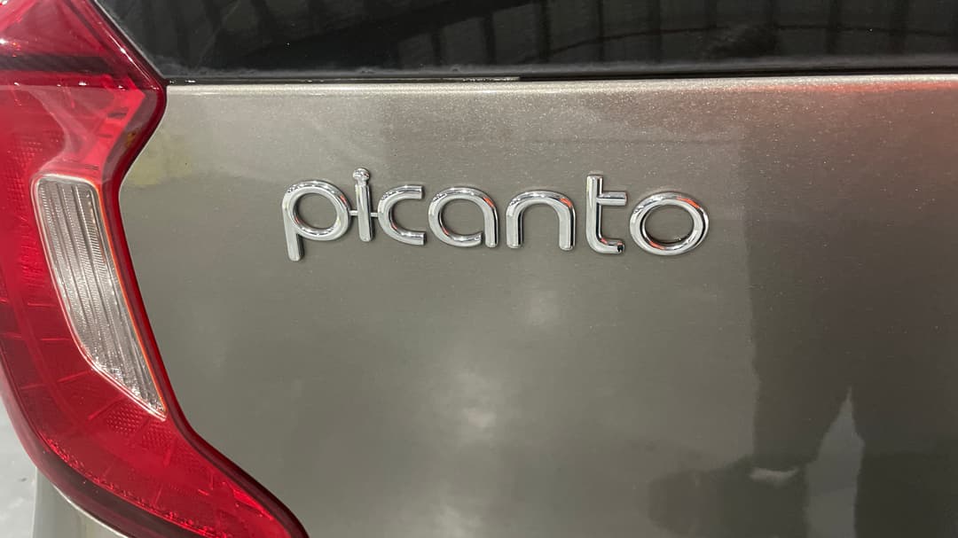 2018 Kia Picanto S (aeb), Automatic, 42843 km, Badge (Boot Left Side)