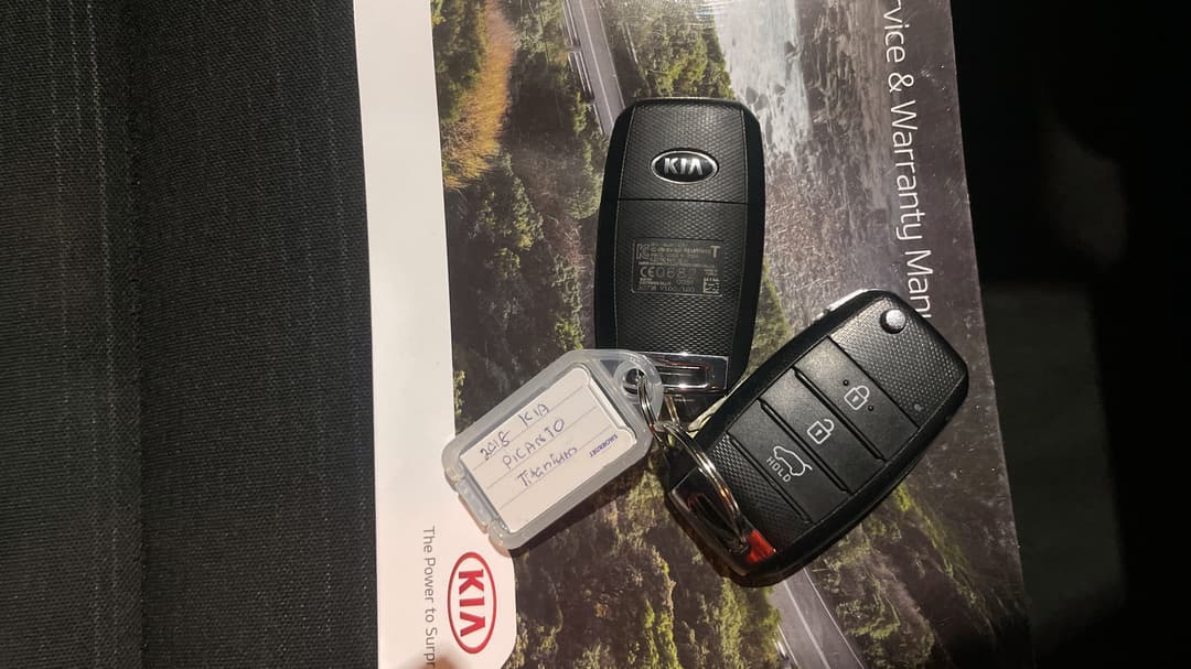 2018 Kia Picanto S (aeb), Automatic, 42843 km, Key Close-up