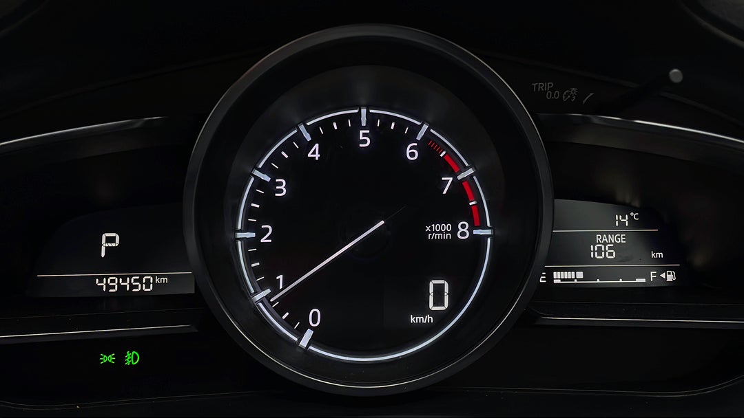 2017 Mazda 3 Sp25 Gt, Automatic, 49450 km, Odometer View