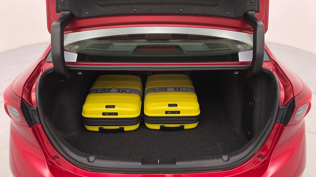 2017 Mazda 3 Sp25 Gt, Automatic, 49450 km, Boot Inside View with Luggage