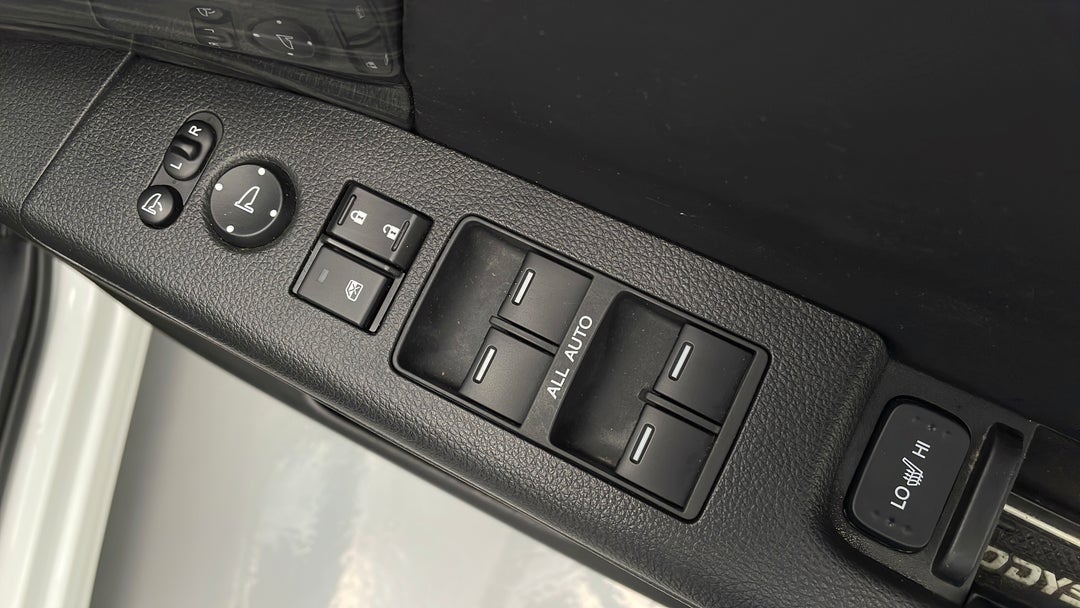 Drivers Side Door Panel Controls