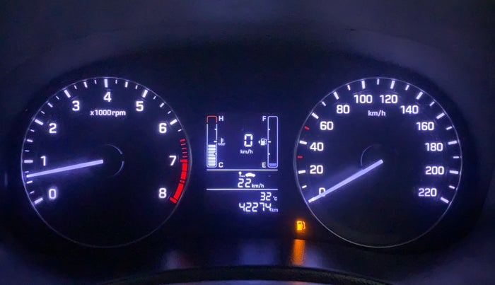 2016 Hyundai Creta SX PLUS 1.6 PETROL, Petrol, Manual, 42,274 km, Odometer Image