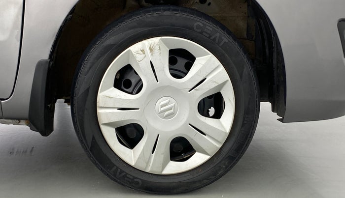 2017 Maruti Wagon R 1.0 VXI, Petrol, Manual, Right Front Wheel