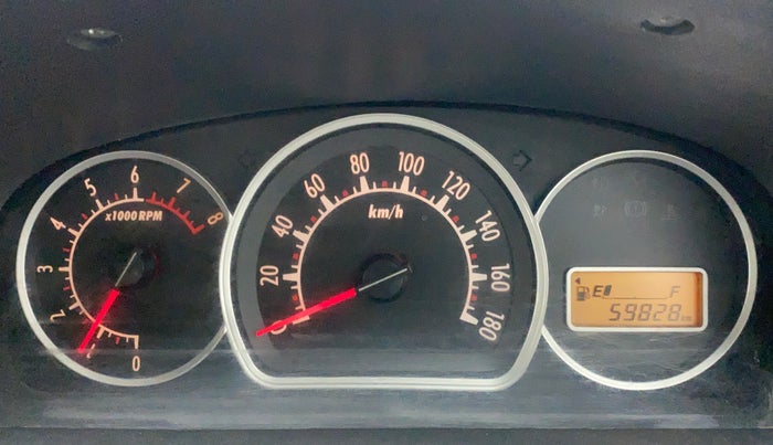 2012 Maruti Alto K10 VXI P, Petrol, Manual, 60,030 km, Odometer Image