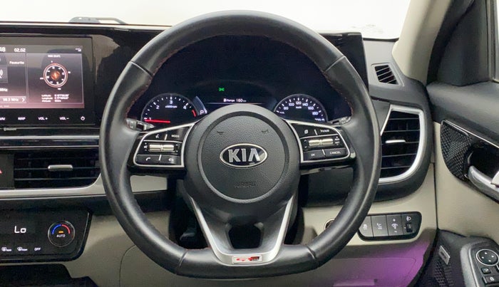 2019 KIA SELTOS GTX PLUS AT 1.5 DIESEL, Diesel, Automatic, 47,490 km, Steering Wheel Close Up