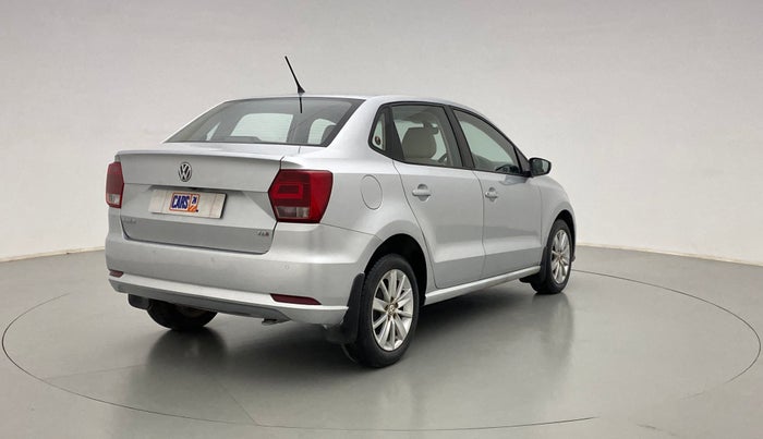 2016 Volkswagen Ameo HIGHLINE 1.5L AT (D), Diesel, Automatic, 71,838 km, Right Back Diagonal