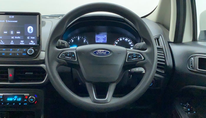 2018 Ford Ecosport 1.5 TREND TDCI, Diesel, Manual, 93,302 km, Steering Wheel Close Up