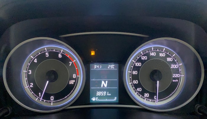 2018 Maruti Dzire ZXI Plus AMT, Petrol, Automatic, 38,649 km, Odometer Image
