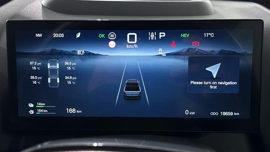2025 Byd Shark 6 Dual Motor Premium, Automatic, 19659 km, Odometer View